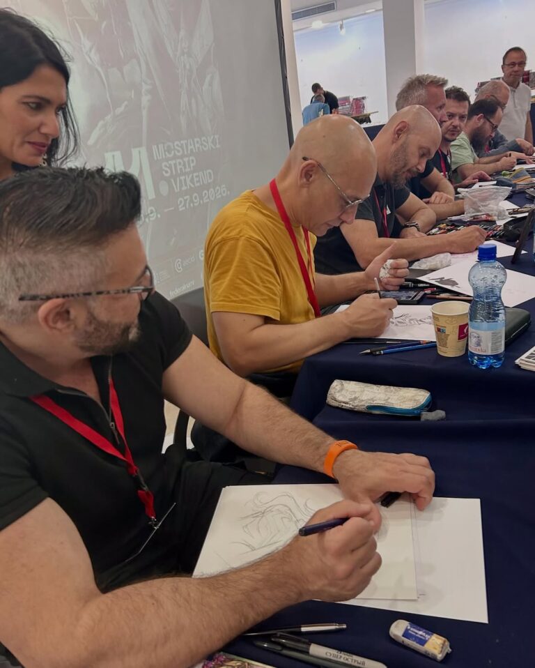 Italija je bila jedan od protagonista 11. Mostarskog strip vikenda, međunarodnog festivala strip-9